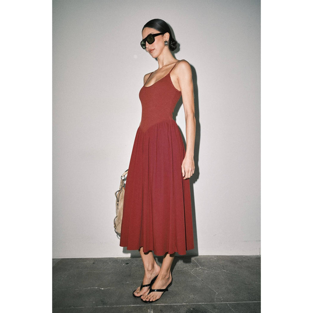 Camilla Contrast Maxi Dress