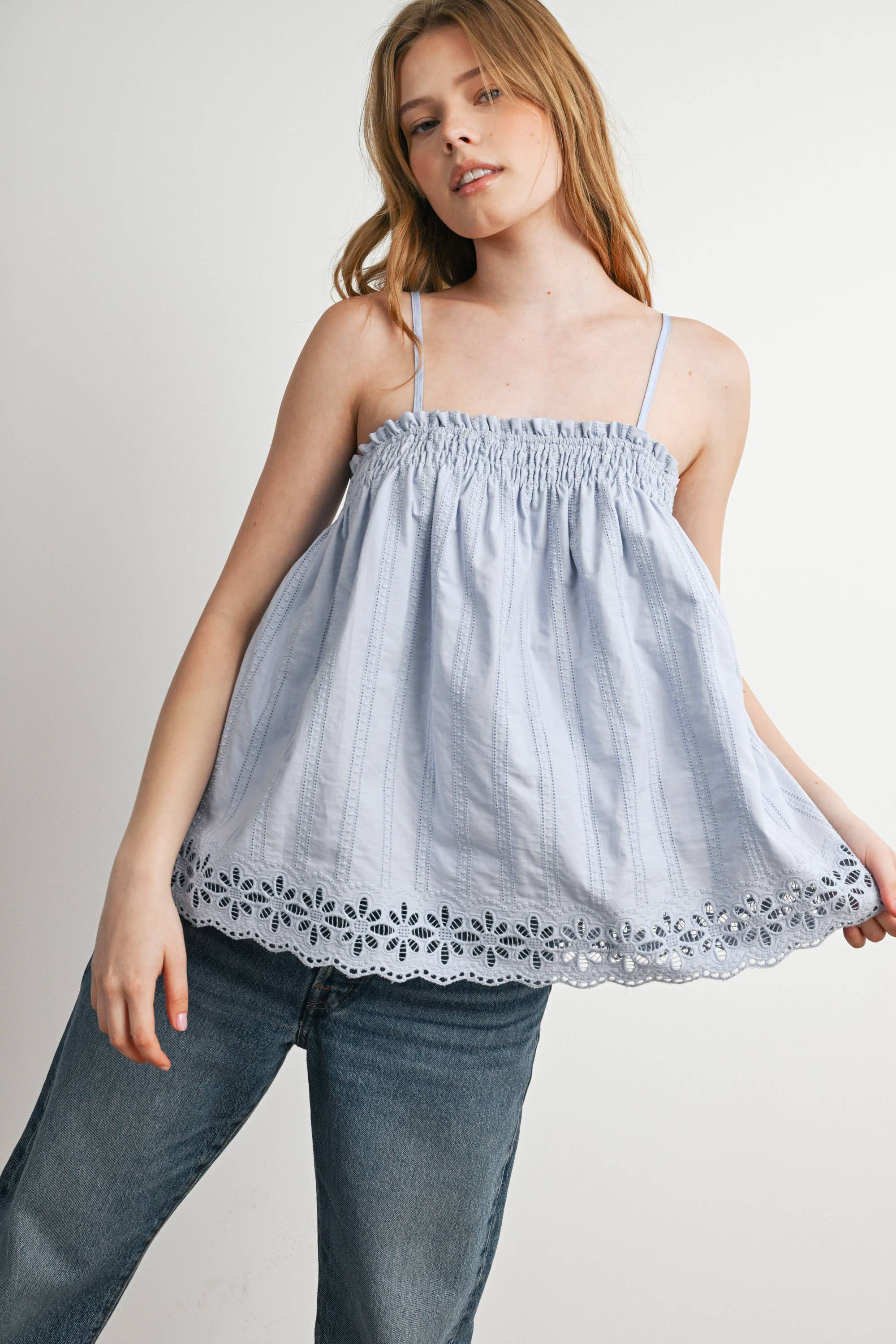 Meadow Eyelet Tank