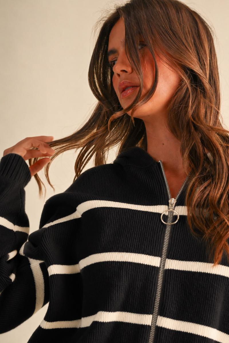 Stella Striped Sweater Set