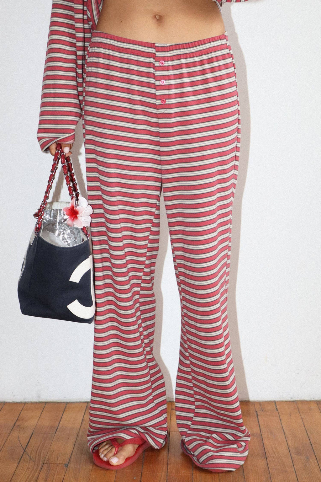 La Raya Stripe Knit Set