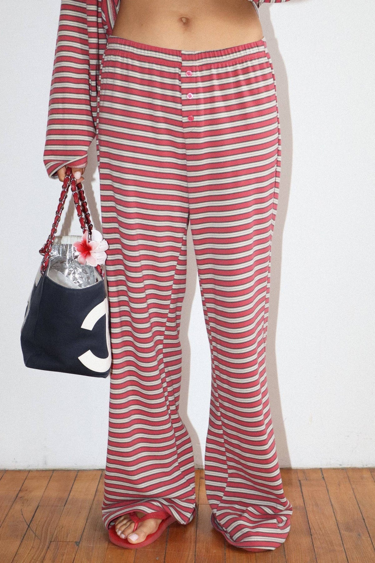 La Raya Stripe Knit Set