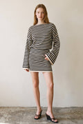 Nina Knitted Bell Sleeves Top And Skirt