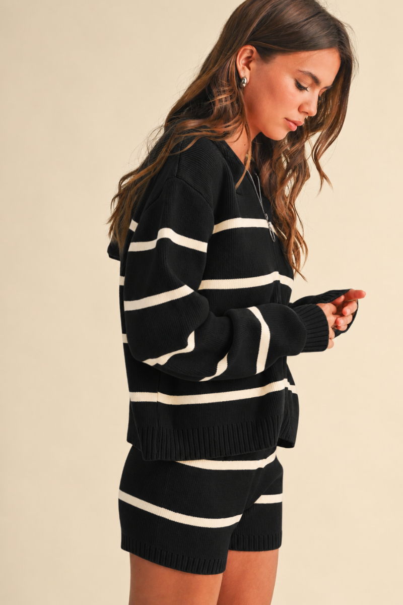 Stella Striped Sweater Set