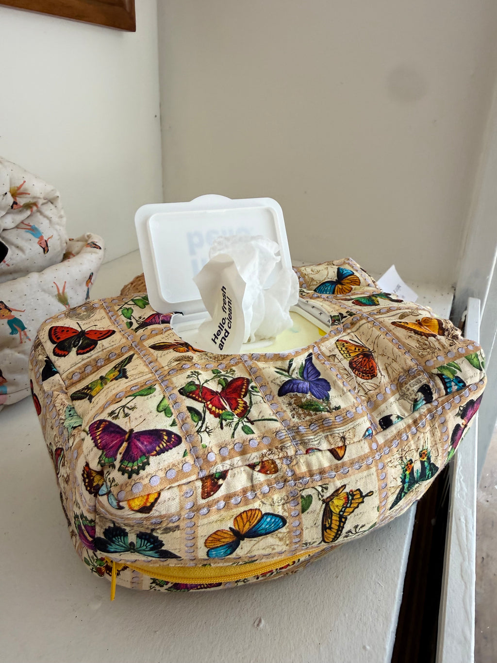 Diaper & Wipe Zipper Pouch