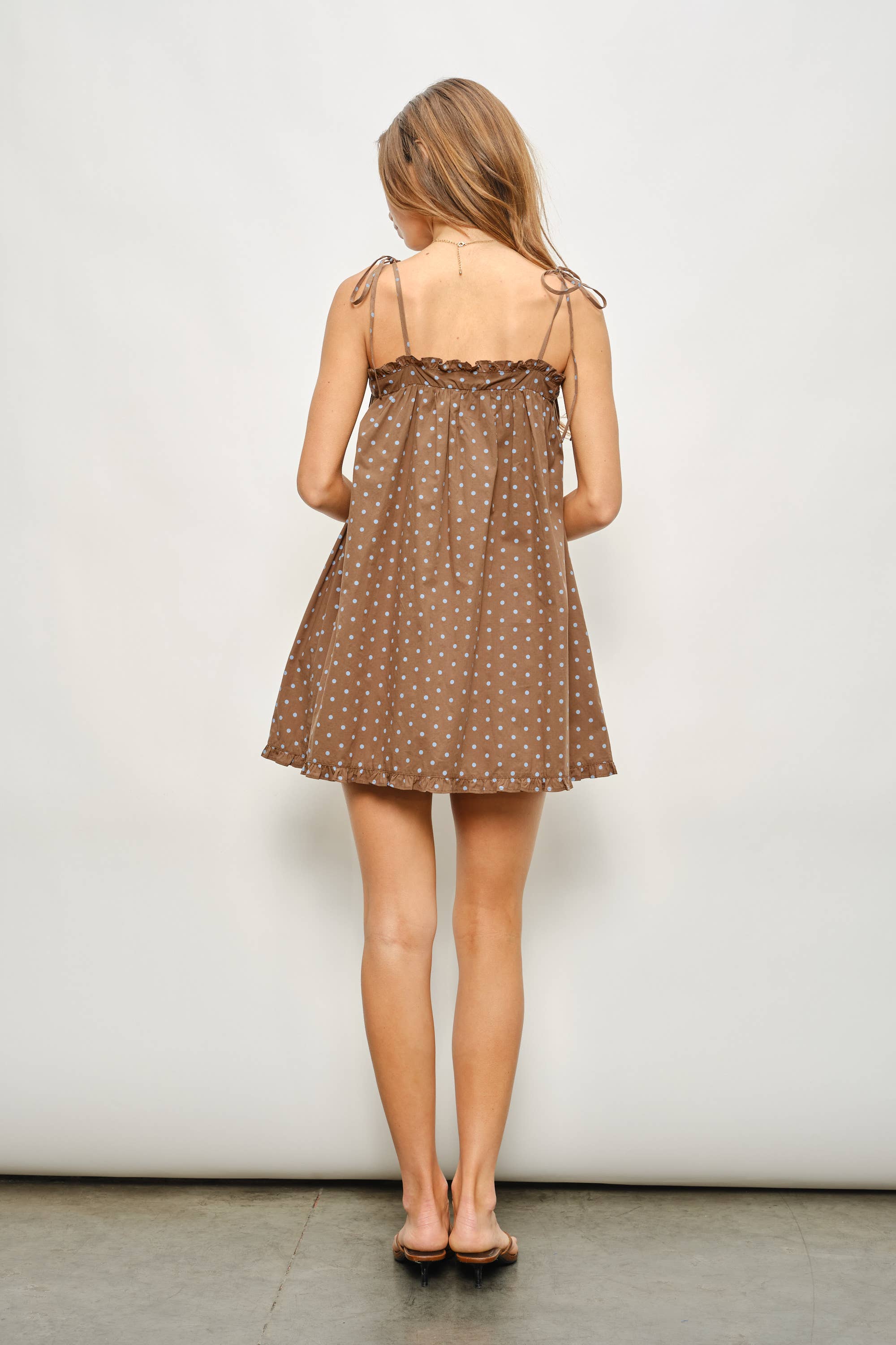 Pilar Polka Dot Mini Dress