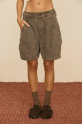 Luz Utility Pocket Relaxed Shorts