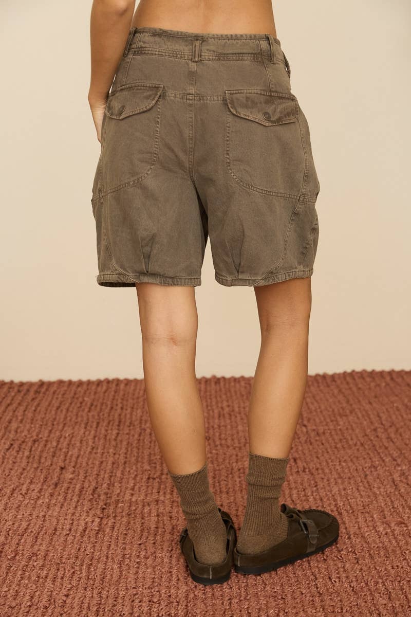 Luz Utility Pocket Relaxed Shorts