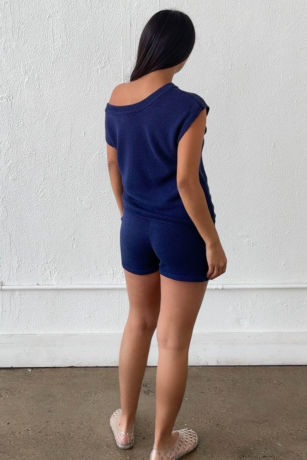 Elena One Shoulder Top & Shorts Set