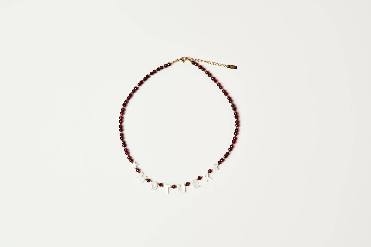 Mother Beaded Necklace