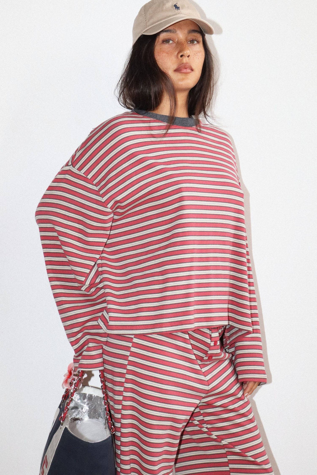 La Raya Stripe Knit Set
