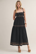 Elara Embroidered Maxi