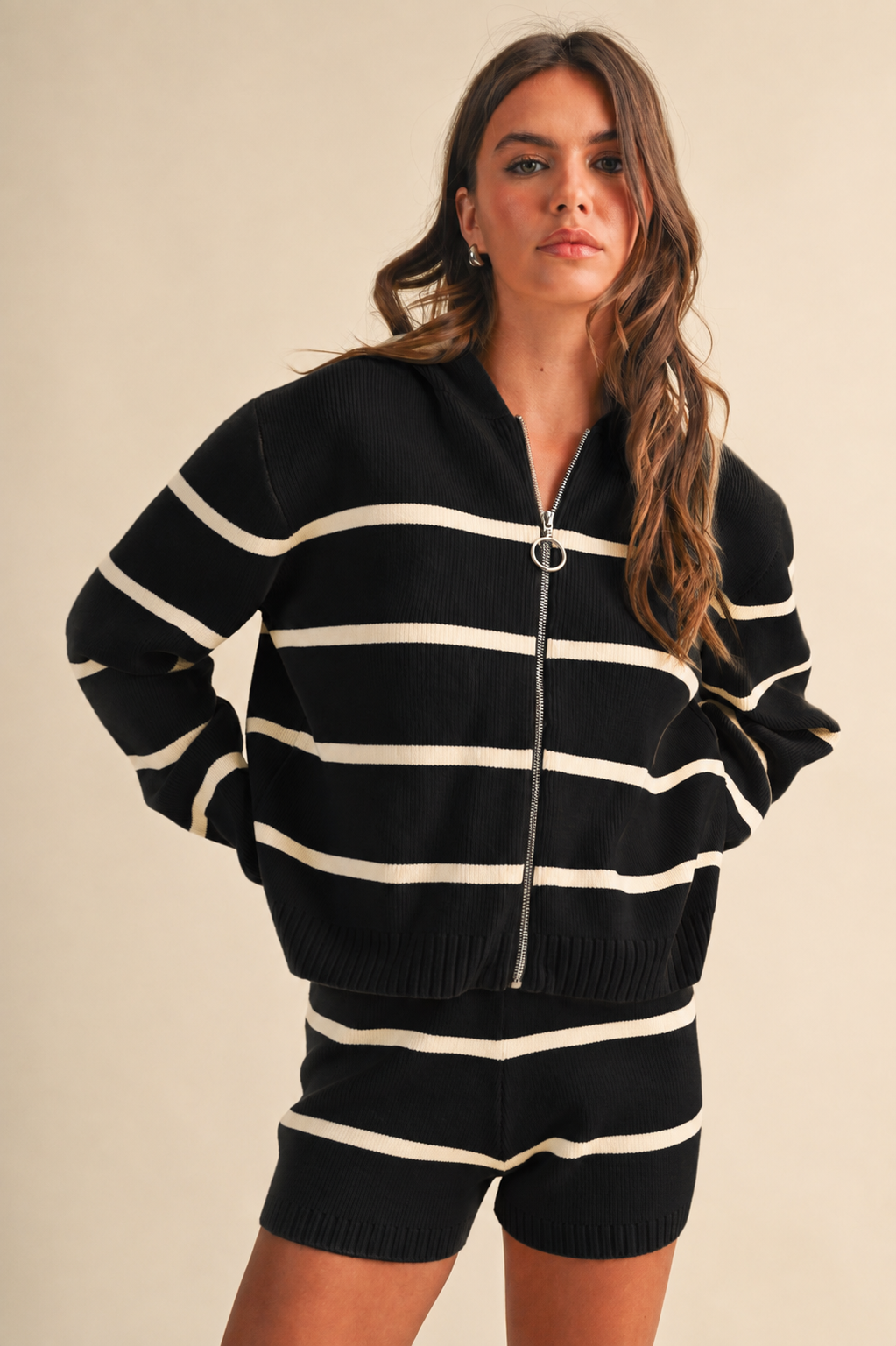 Stella Striped Sweater Set