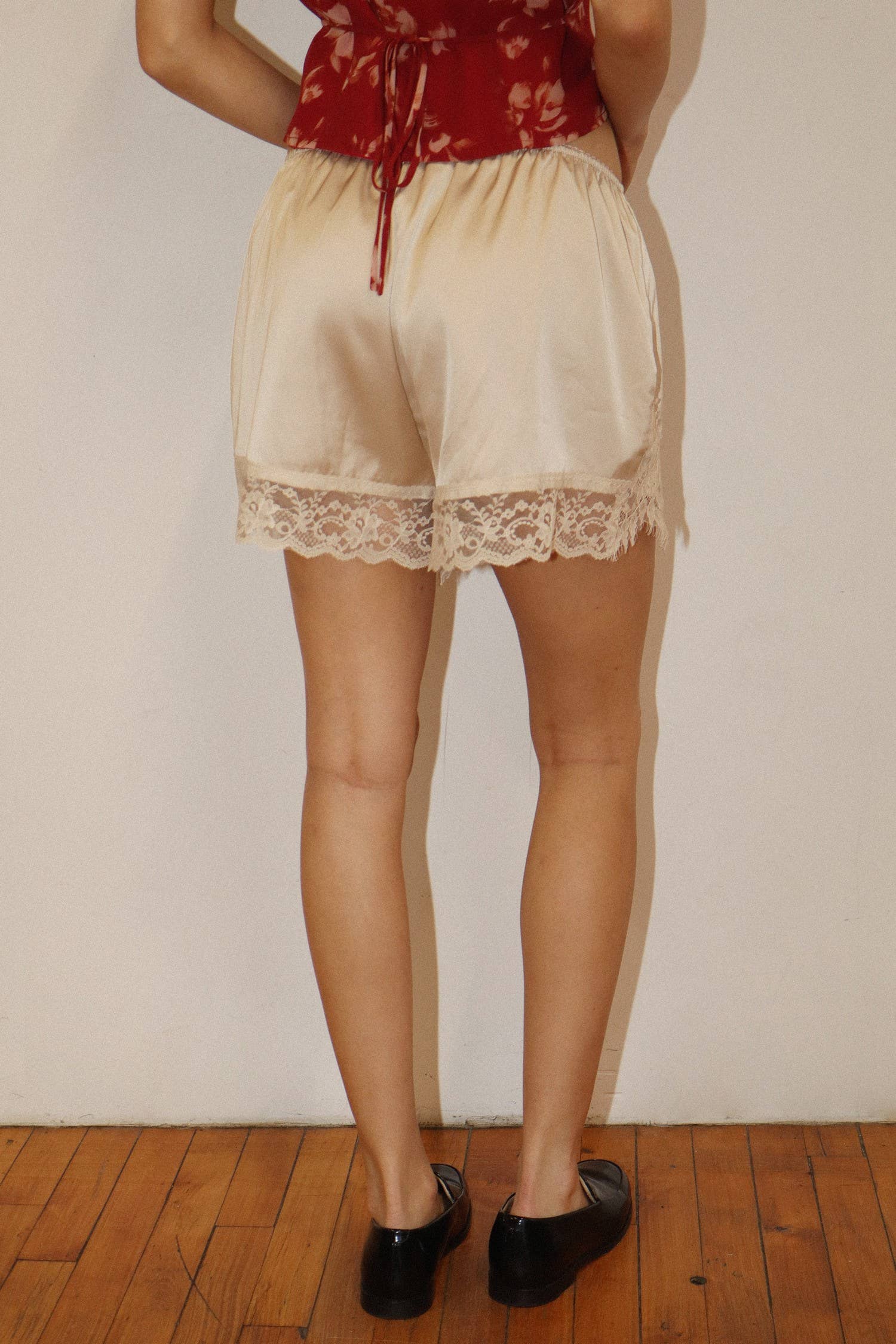 Lena Lace Trim Shorts
