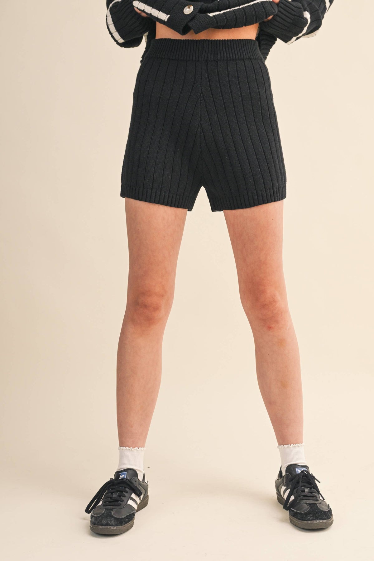 Chloe Cardigan Sweater & Shorts Set