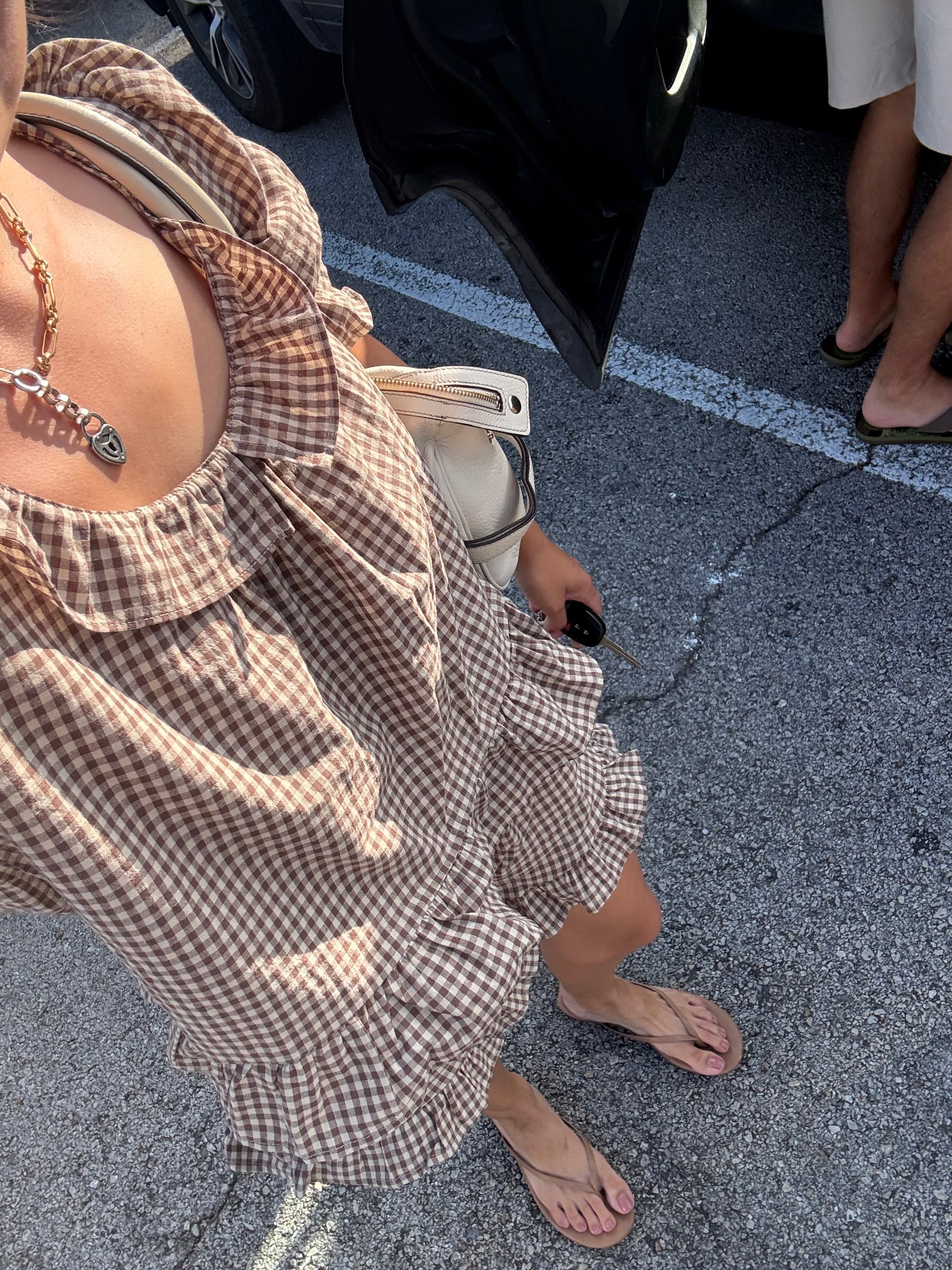 Cruz Frill Gingham Set