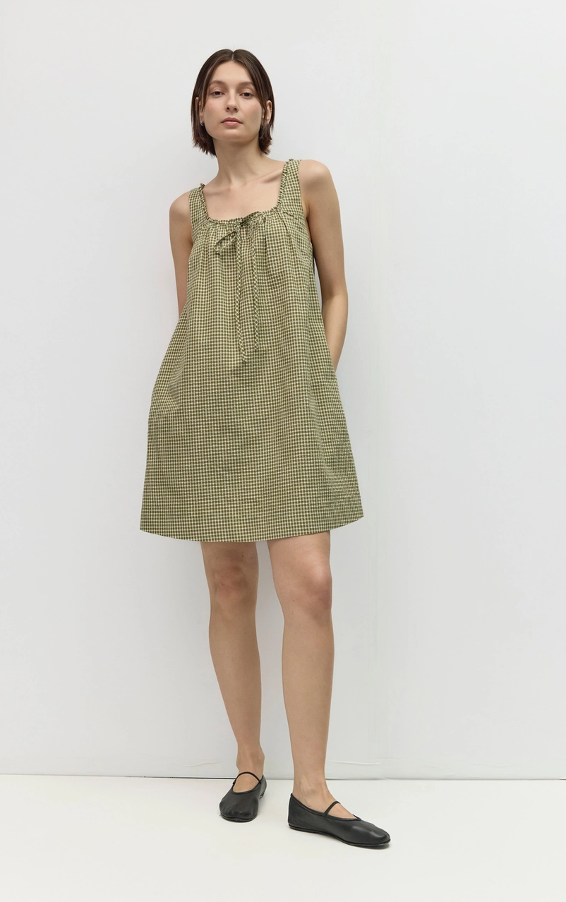 Pia Plaid Dress
