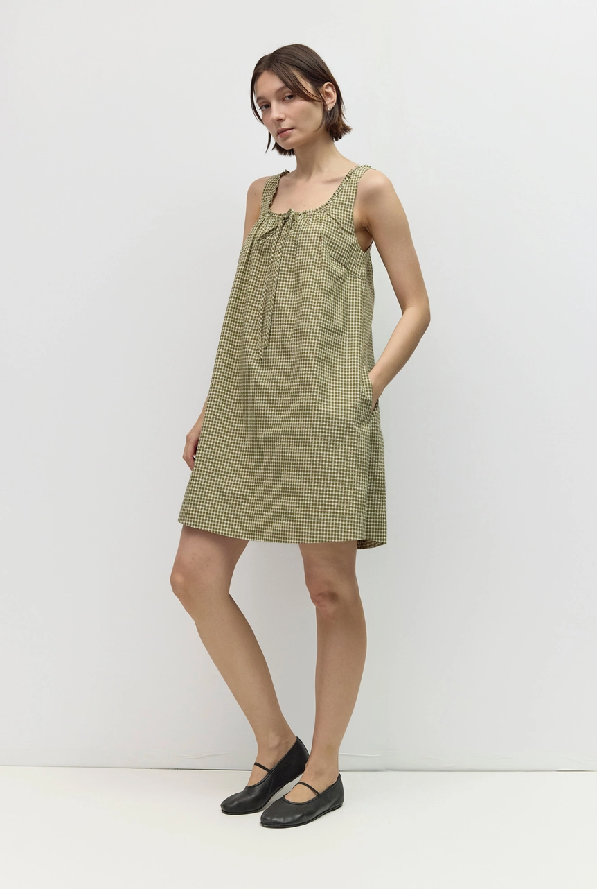 Pia Plaid Dress