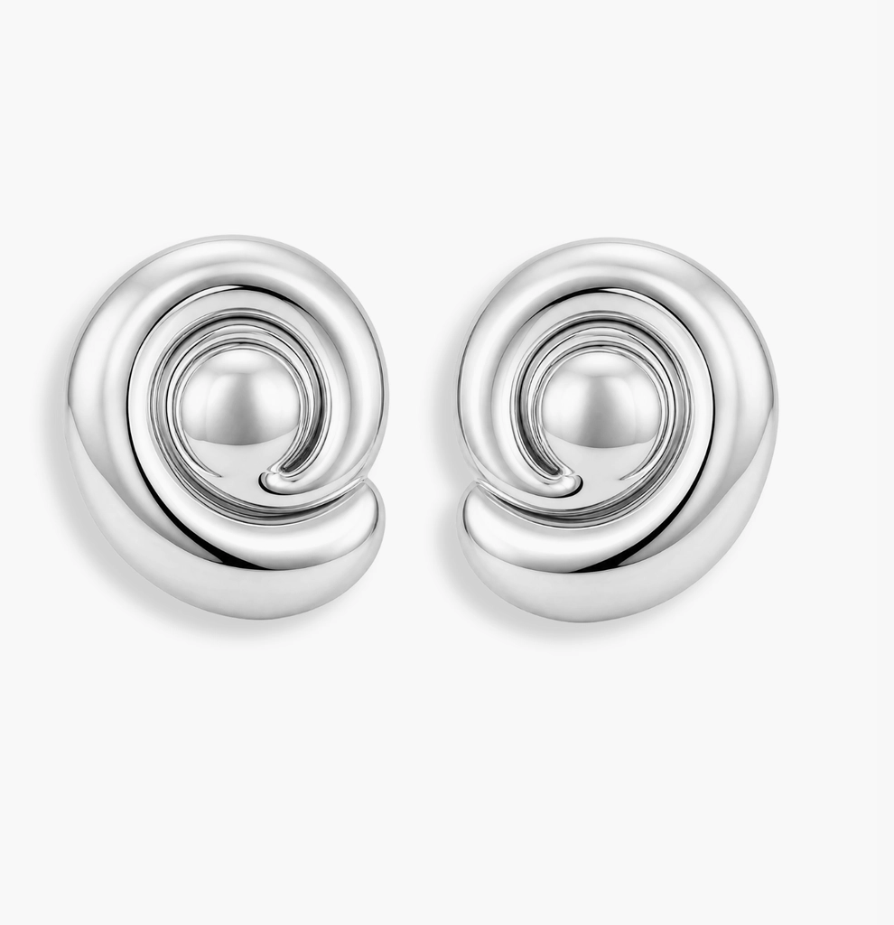 Milley Spiral Statement Studs