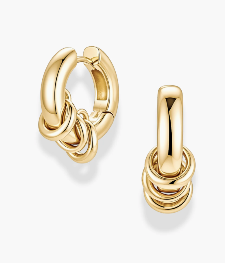 Grande Levi Huggies - Gold