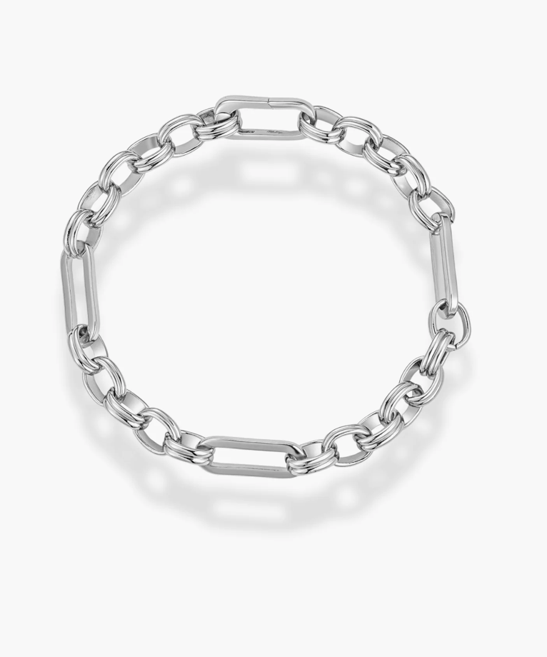 Penelope Chain Bracelet - Silver