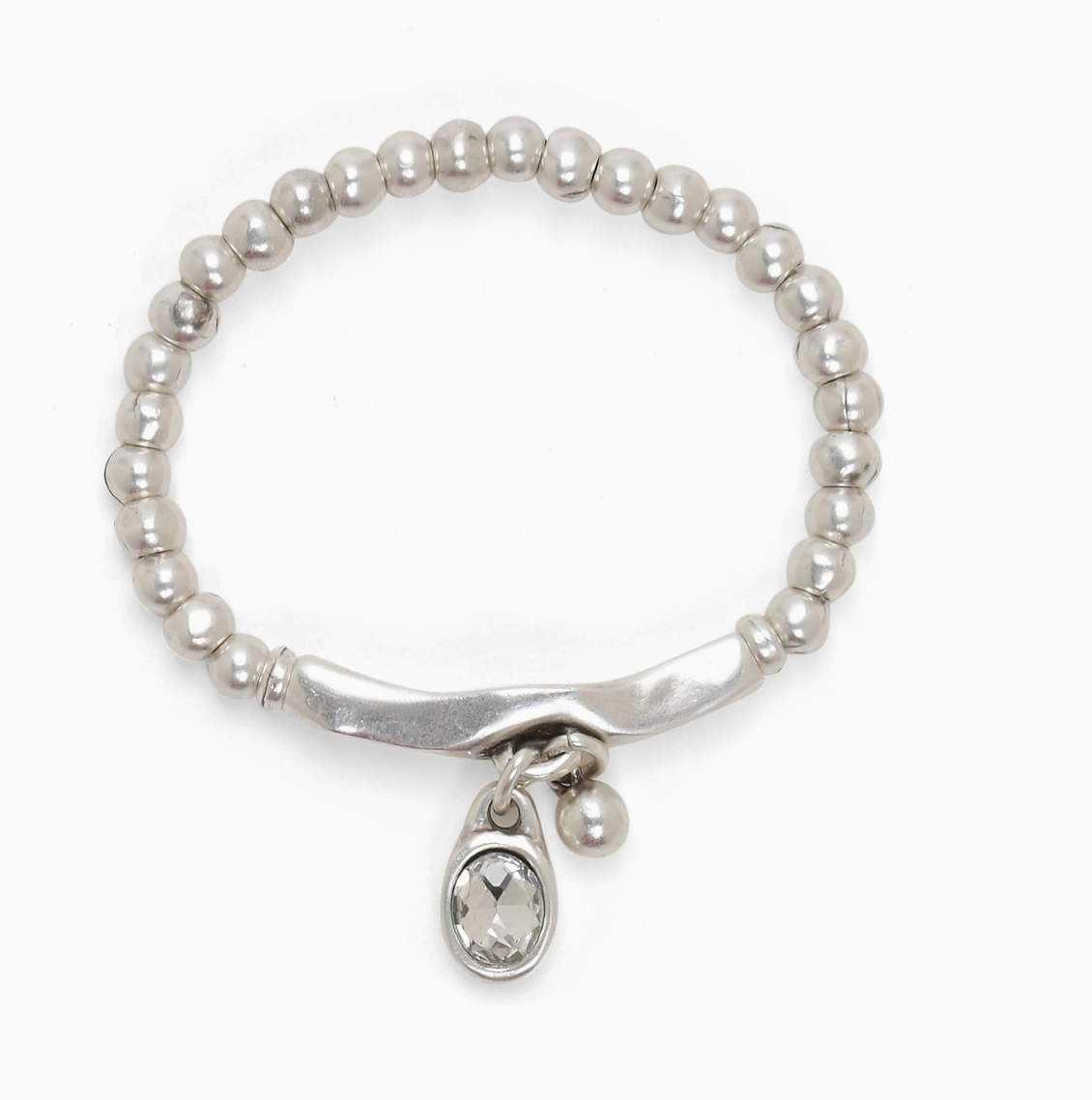 Chanour Ines Pewter Charm Bracelet