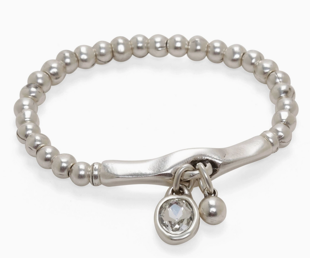 Chanour Ines Pewter Charm Bracelet