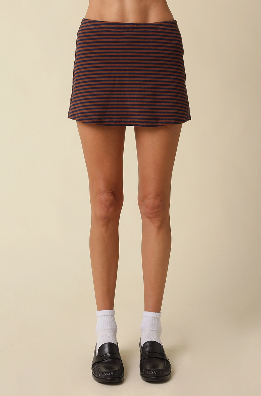 Buenos Dias Striped Knit Skort Set