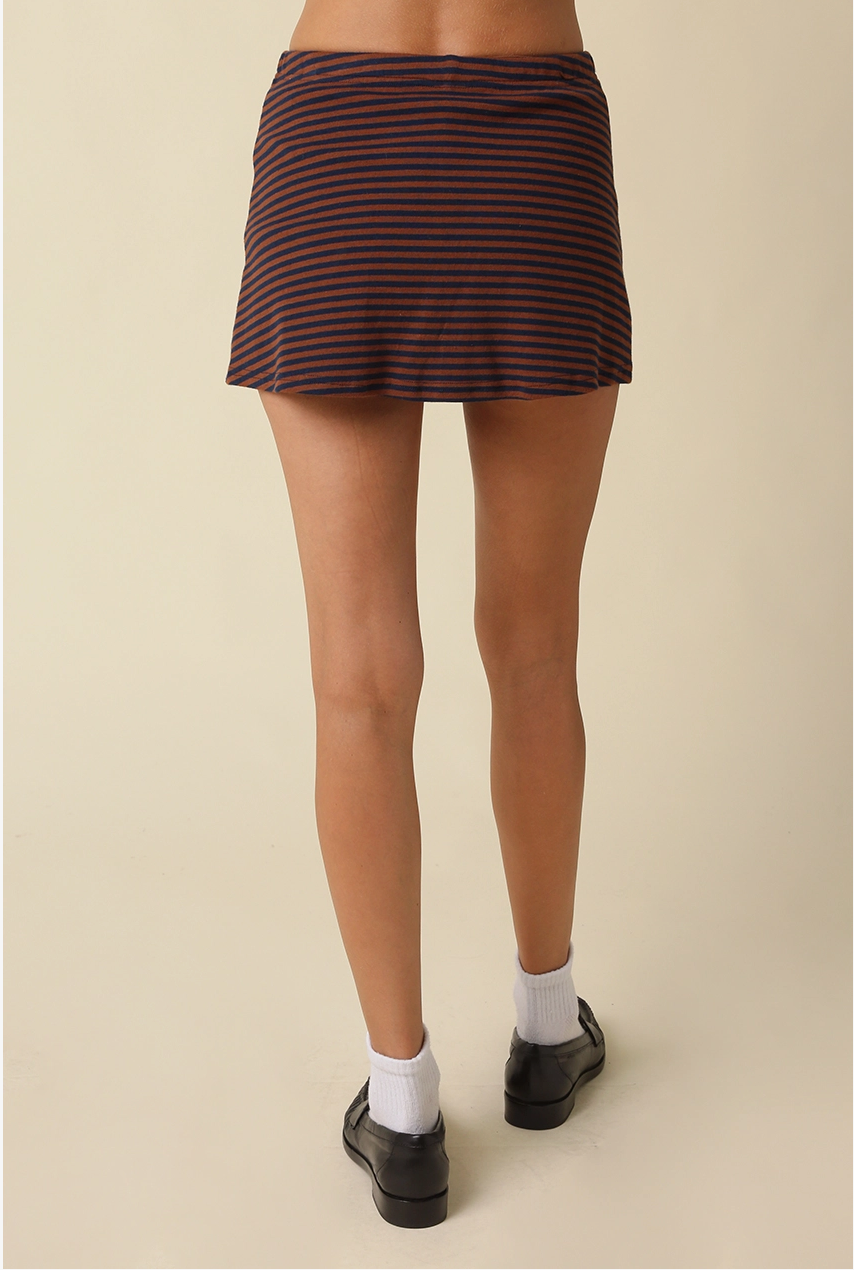 Buenos Dias Striped Knit Skort Set