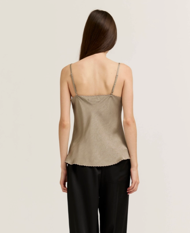 Sandra Scallop Edge Tank