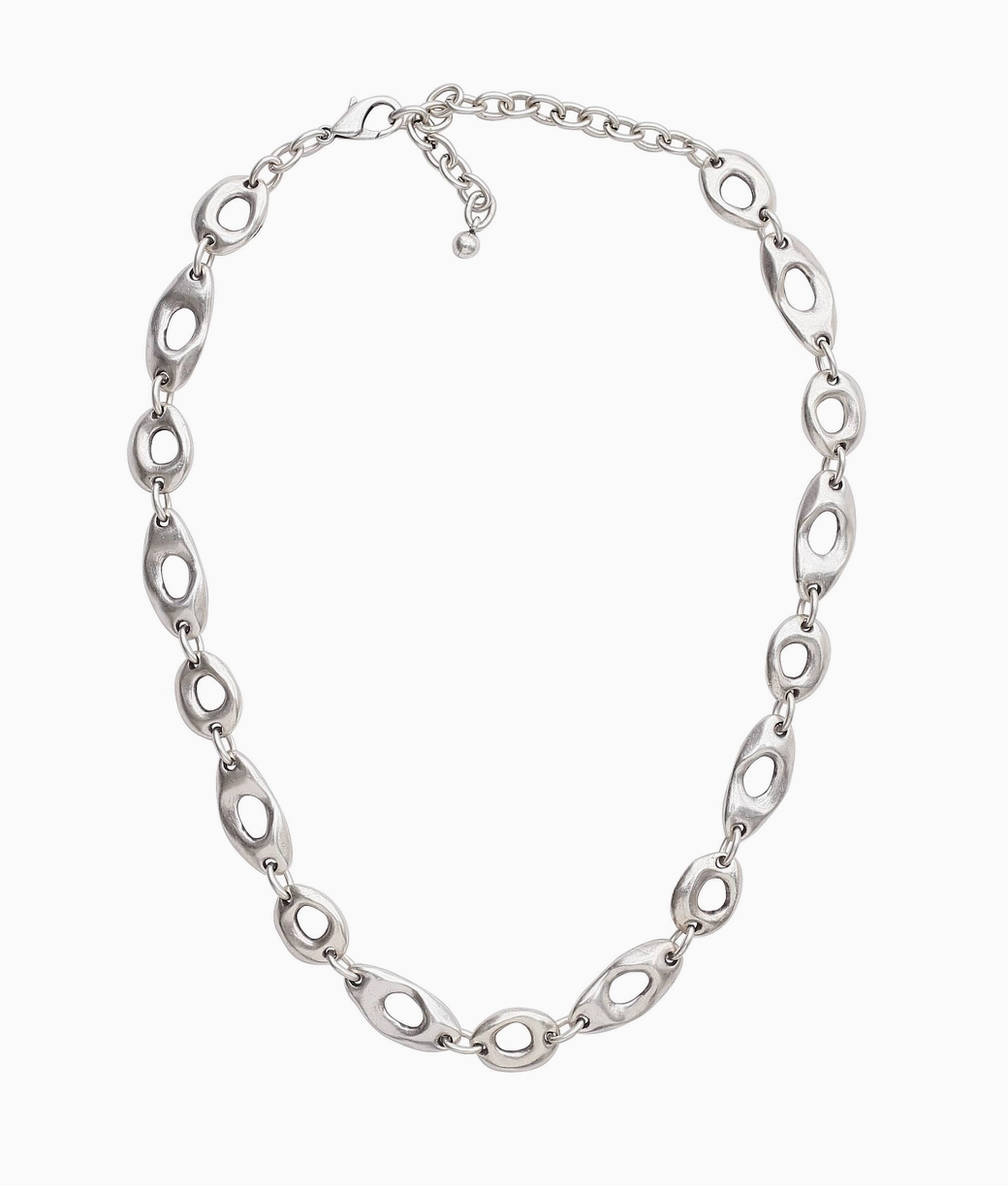 Chanour Ximena Pewter Necklace
