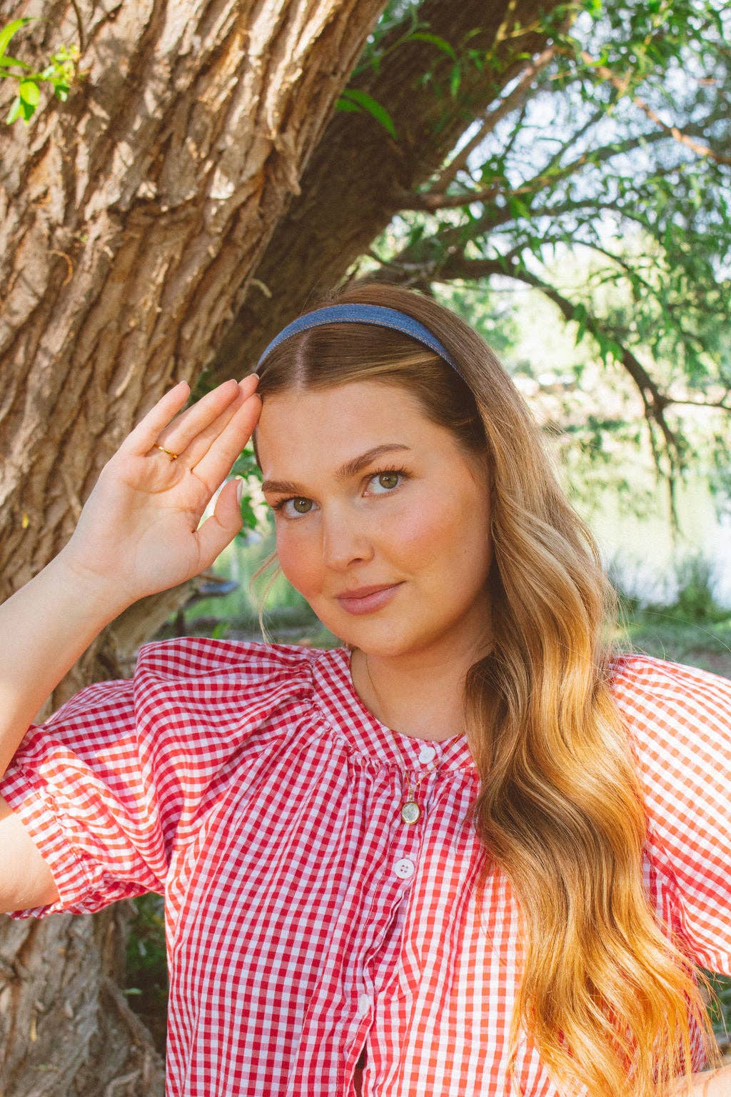 Indigo Denim Headband