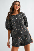 Cottagecore Floral Short & Top Set