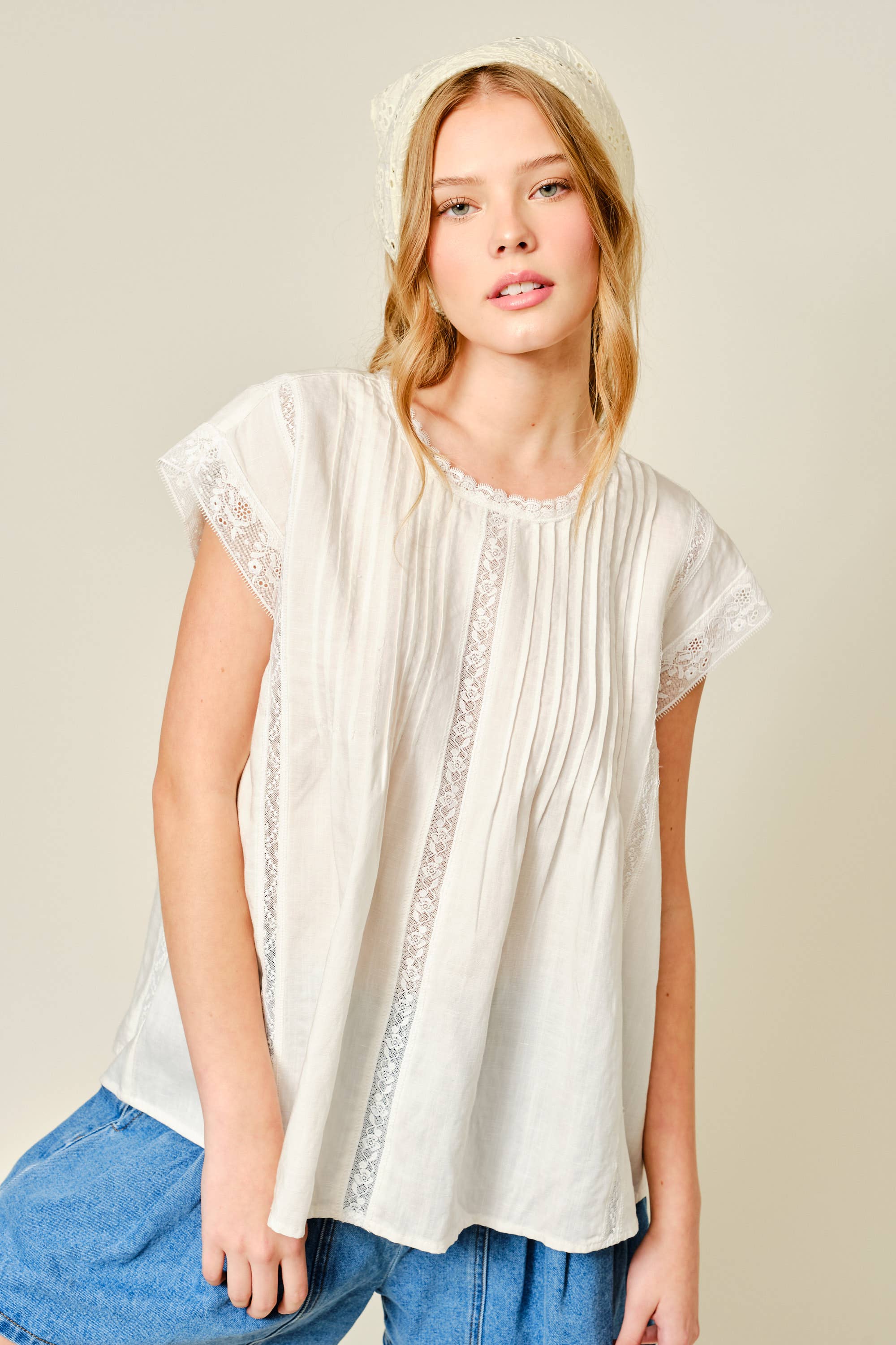 Lexi Linen Blouse