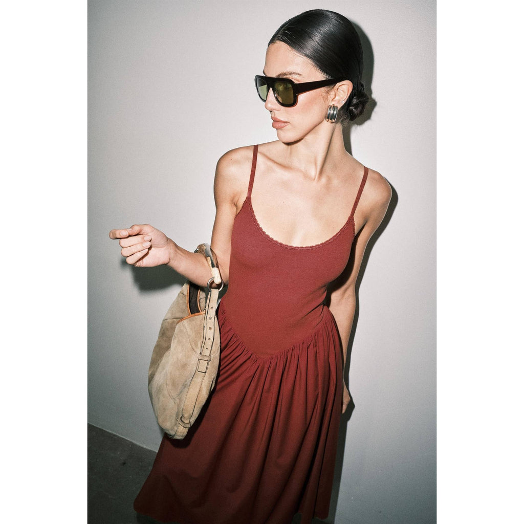 Camilla Contrast Maxi Dress