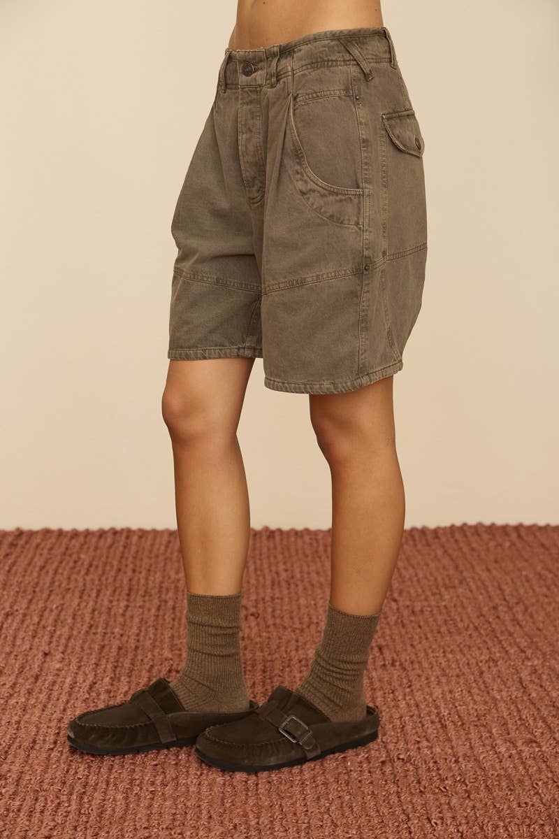Luz Utility Pocket Relaxed Shorts