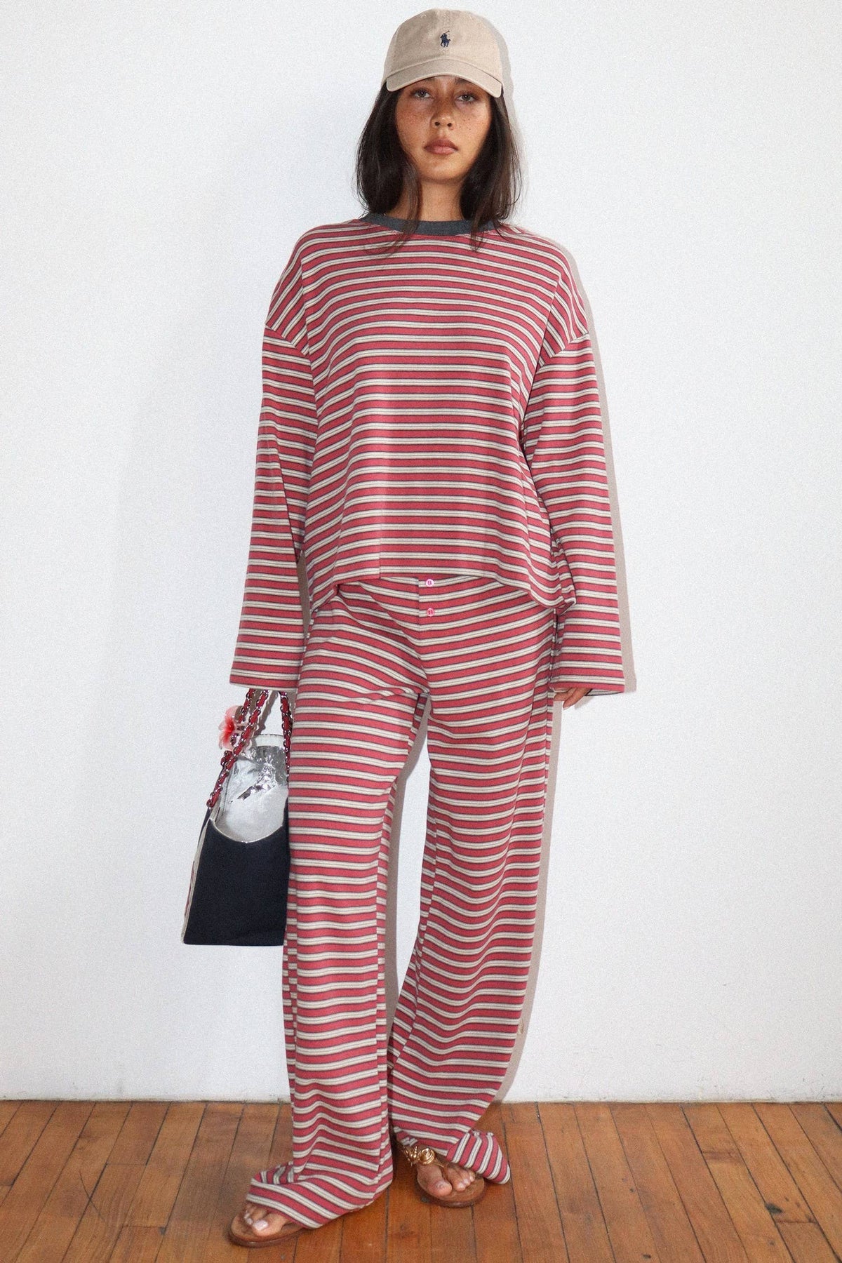 La Raya Stripe Knit Set