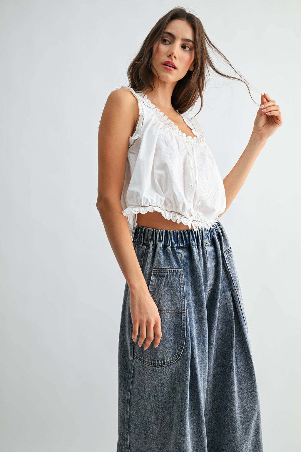 Emilia Embroidered Top