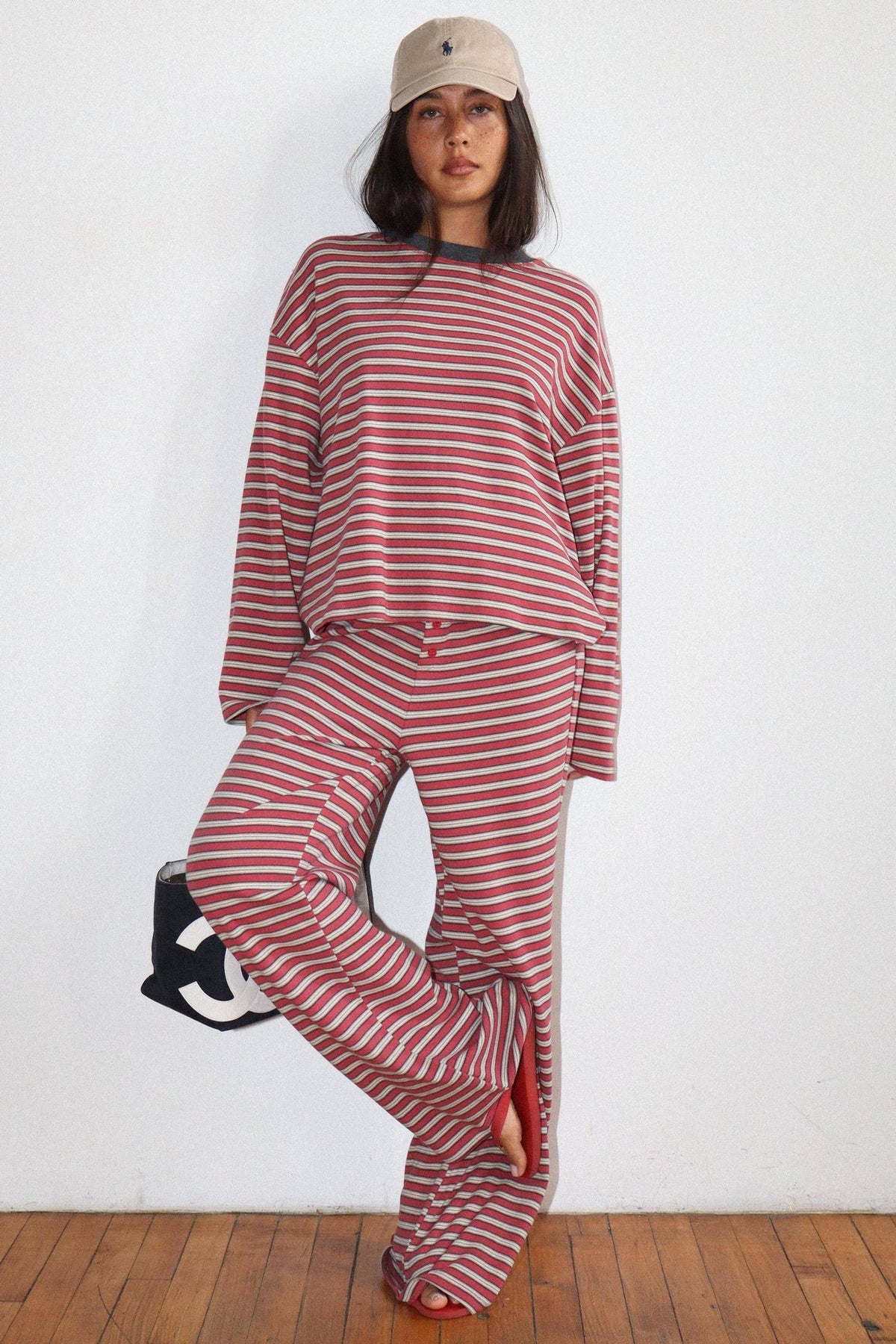 La Raya Stripe Knit Set