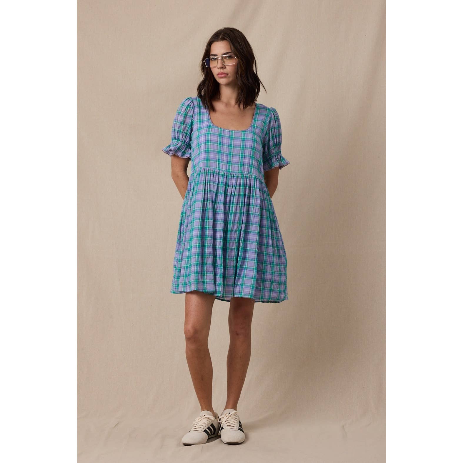 Mad for Plaid Mini Dress