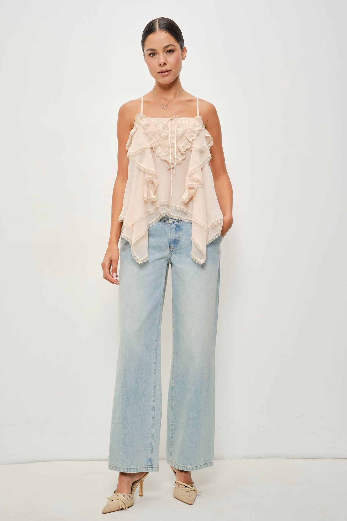 Carmelita Flounce Cami