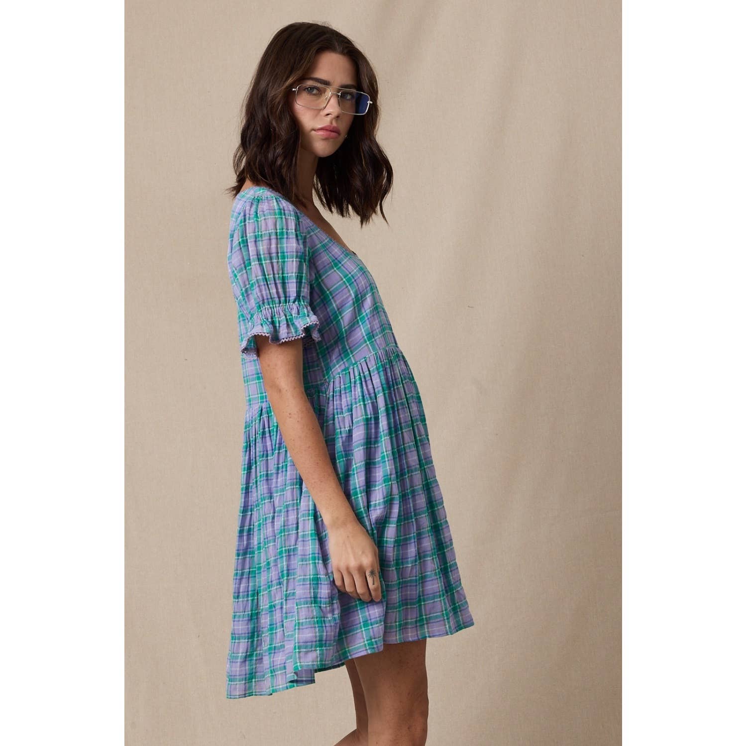 Mad for Plaid Mini Dress
